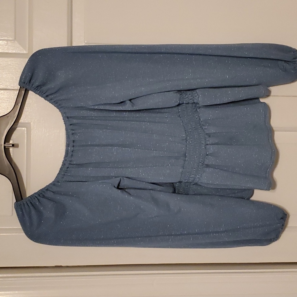 LC Lauren Conrad Peplum Top